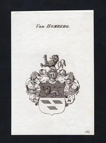 Von Homberg - Homberg Wappen Adel coat of arms heraldry Heraldik