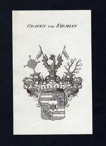 Grafen von Firmian - Firmian Wappen Adel coat of arms heraldry Heraldik