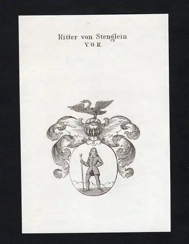 Ritter von Stenglein V.O.R. - Stenglein Wappen Adel coat of arms heraldry Heraldik