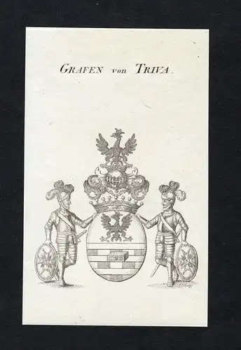 Grafen von Triva - Triva Wappen Adel coat of arms heraldry Heraldik