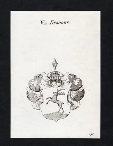 Von Etzdorf - Etzdorf Wappen Adel coat of arms heraldry Heraldik
