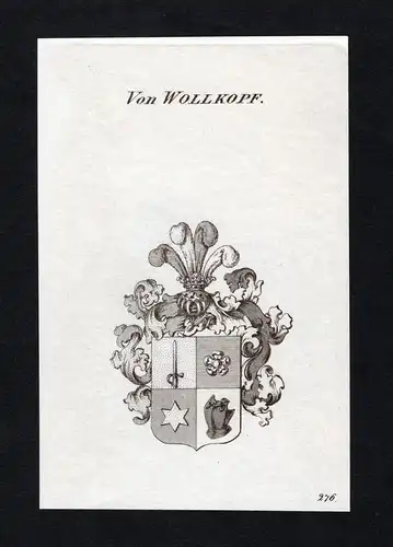 Von Wollkopf - Wollkopf Wappen Adel coat of arms heraldry Heraldik