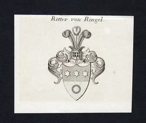 Ritter von Ringel - Ringel Wappen Adel coat of arms heraldry Heraldik