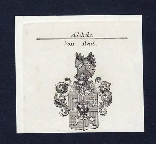 Von Rad - Rad Wappen Adel coat of arms heraldry Heraldik