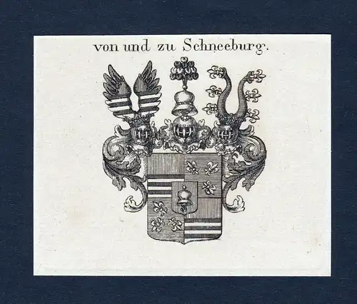 Von und zu Schneeburg - Schneeburg Wappen Adel coat of arms heraldry Heraldik