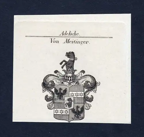 Von Meitinger - Meitinger Wappen Adel coat of arms heraldry Heraldik