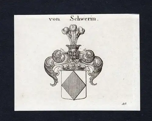 Von Schwerin - Schwerin Wappen Adel coat of arms heraldry Heraldik