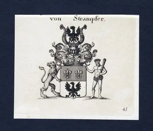 Von Strampfer - Strampfer Wappen Adel coat of arms heraldry Heraldik