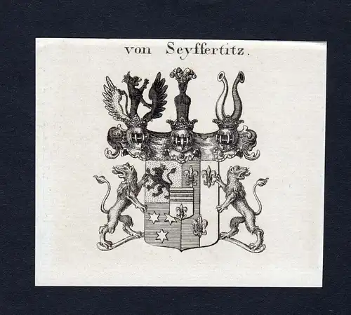 Von Seyffertitz - Seyffertitz Wappen Adel coat of arms heraldry Heraldik