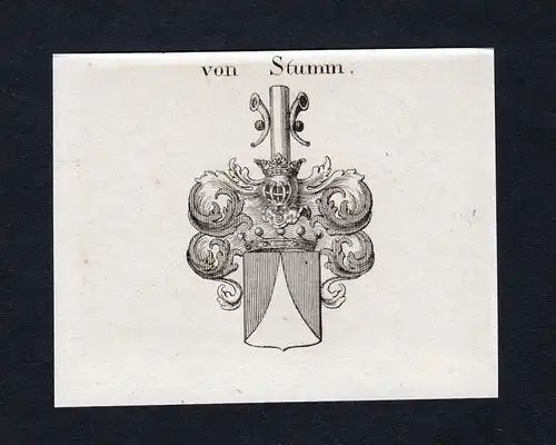 Von Stumm - Stumm Wappen Adel coat of arms heraldry Heraldik