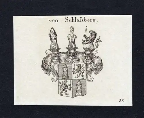 Von Schlofsberg - Schlofsberg Wappen Adel coat of arms heraldry Heraldik