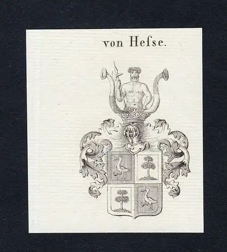 Von Hefse - Hefse Wappen Adel coat of arms heraldry Heraldik