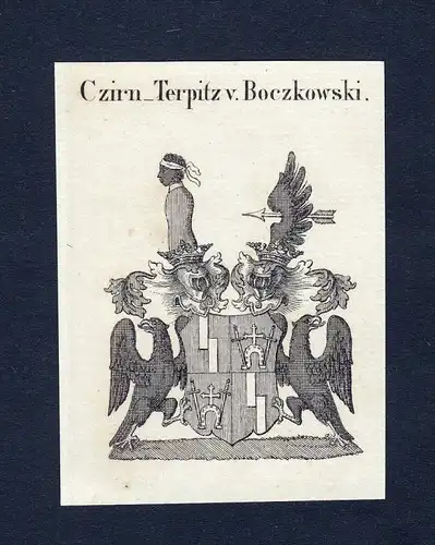 Czirn Terpitz v. Boczkowski - Boczkowski Wappen Adel coat of arms heraldry Heraldik