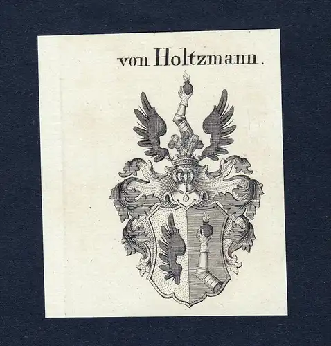 Von Holtzmann - Holtzmann Wappen Adel coat of arms heraldry Heraldik