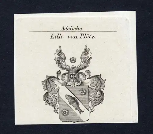 Edle von Plötz - Plötz Wappen Adel coat of arms heraldry Heraldik