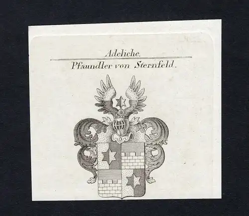 Pfaundler von Sternfeld - Sternfeld Wappen Adel coat of arms heraldry Heraldik