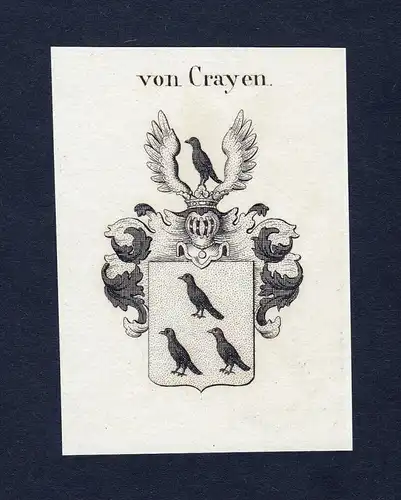 Von Crayen - Crayen Wappen Adel coat of arms heraldry Heraldik