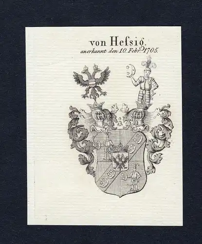 Von Hefsig - Hefsig Wappen Adel coat of arms heraldry Heraldik