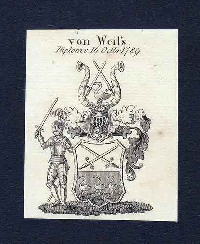Von Weifs - Weifs Wappen Adel coat of arms heraldry Heraldik