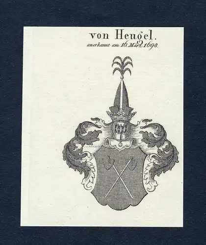 Von Heugel - Heugel Wappen Adel coat of arms heraldry Heraldik