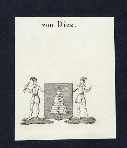 Von Diez - Diez Wappen Adel coat of arms heraldry Heraldik