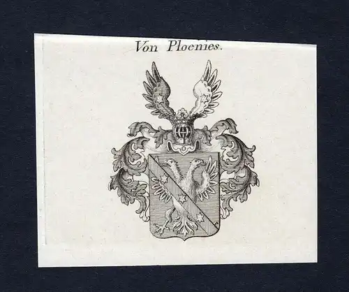 Von Ploenies - Ploenies Wappen Adel coat of arms heraldry Heraldik