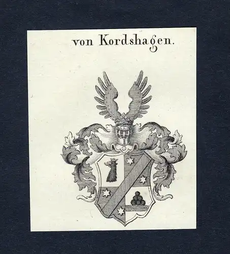 Von Kordshagen - Kordshagen Wappen Adel coat of arms heraldry Heraldik