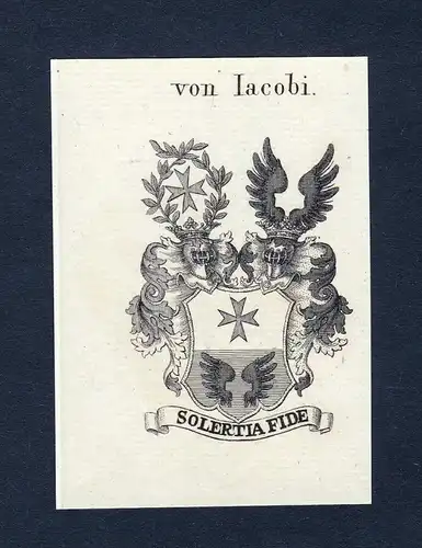 Von Iacobi - Iacobi Wappen Adel coat of arms heraldry Heraldik