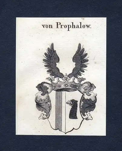 Von Prophalow - Prophalow Wappen Adel coat of arms heraldry Heraldik