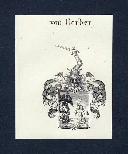 Von Gerber - Gerber Wappen Adel coat of arms heraldry Heraldik