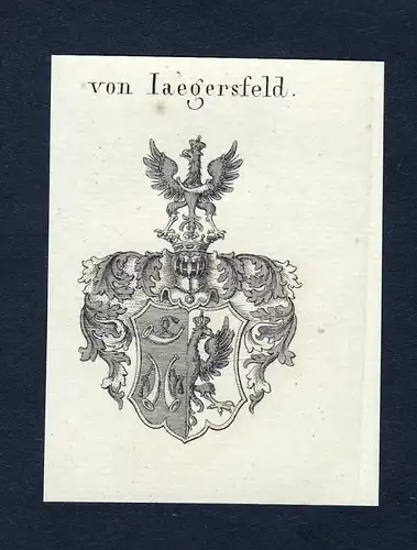 Von Laegersfeld - Laegersfeld Wappen Adel coat of arms heraldry Heraldik