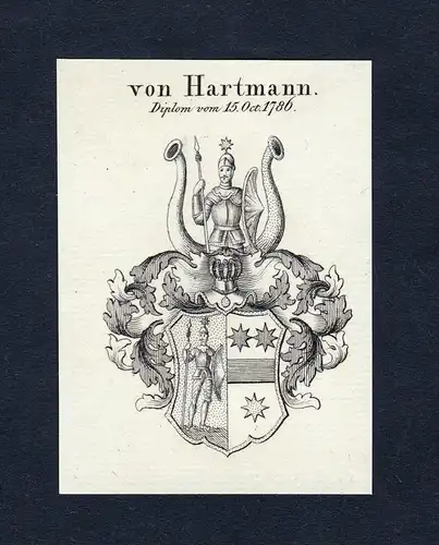 Von Hartmann - Hartmann Wappen Adel coat of arms heraldry Heraldik