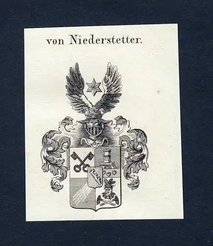 Von Niederstetter - Niederstetter Wappen Adel coat of arms heraldry Heraldik