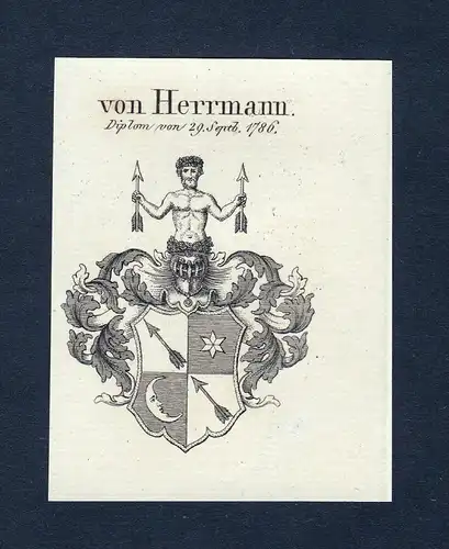 Von Herrmann - Herrmann Wappen Adel coat of arms heraldry Heraldik