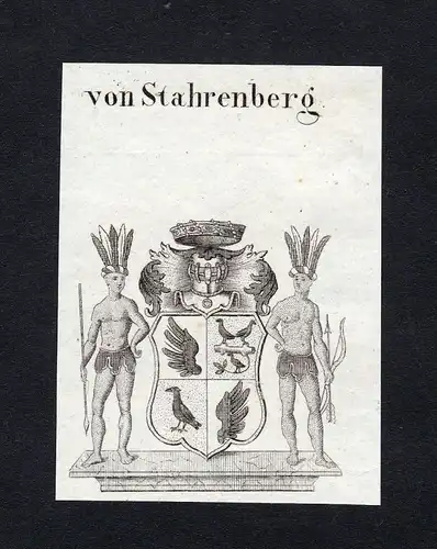 Von Stahrenberg - Stahrenberg Wappen Adel coat of arms heraldry Heraldik