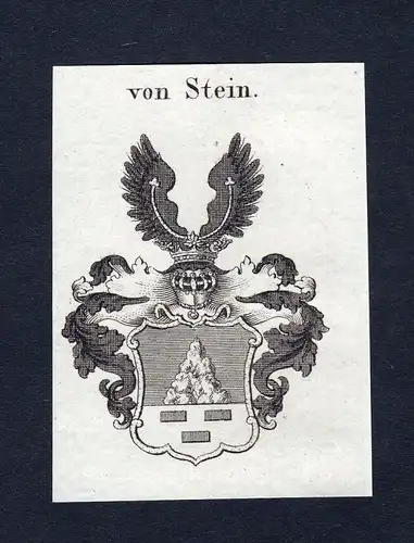 Von Stein - Stein Wappen Adel coat of arms heraldry Heraldik