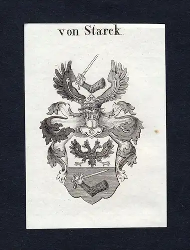 Von Starck - Starck Wappen Adel coat of arms heraldry Heraldik