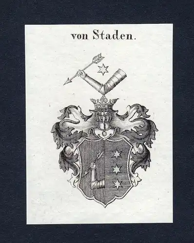 Von Staden - Staden Wappen Adel coat of arms heraldry Heraldik