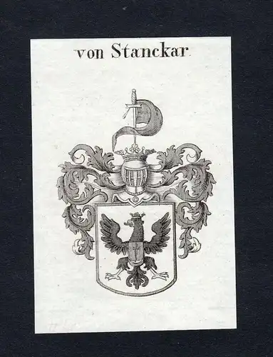 Von Stanckar - Stanckar Wappen Adel coat of arms heraldry Heraldik