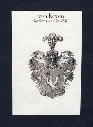 Von Koven - Koven Wappen Adel coat of arms heraldry Heraldik