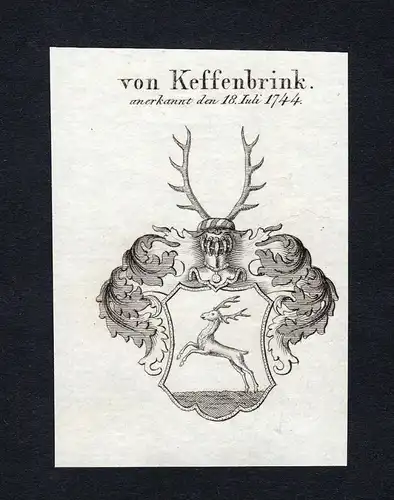 Von Keffenbrink - Keffenbrink Wappen Adel coat of arms heraldry Heraldik