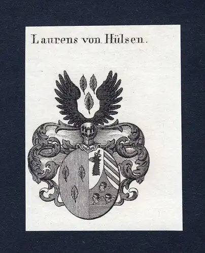 Laurens von Hülsen - Laurens Hülsen Wappen Adel coat of arms heraldry Heraldik