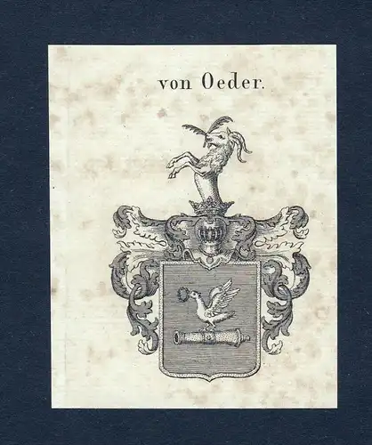Von Oeder - Oeder Wappen Adel coat of arms heraldry Heraldik