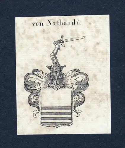Von Nothhardt - Nothhardt Wappen Adel coat of arms heraldry Heraldik