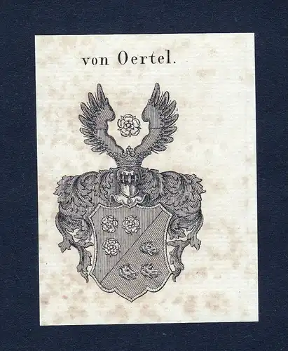Von Oertel - Oertel Wappen Adel coat of arms heraldry Heraldik