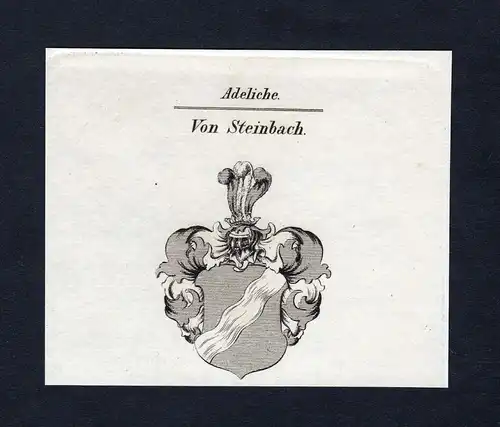 Von Steinbach - Steinbach Wappen Adel coat of arms heraldry Heraldik
