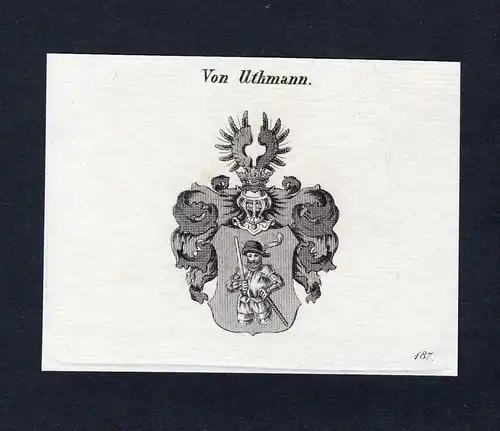 Von Uthmann - Uthmann Wappen Adel coat of arms heraldry Heraldik