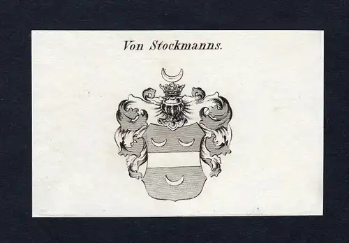 Von Stockmanns - Stockmanns Wappen Adel coat of arms heraldry Heraldik