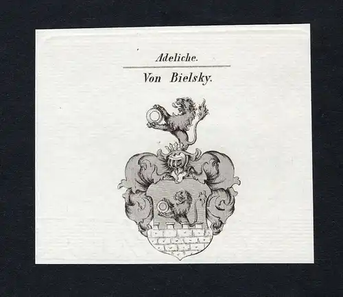 Von Bielsky - Bielsky Wappen Adel coat of arms heraldry Heraldik
