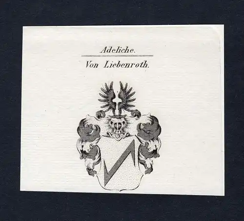 Von Liebenroth - Liebenroth Wappen Adel coat of arms heraldry Heraldik